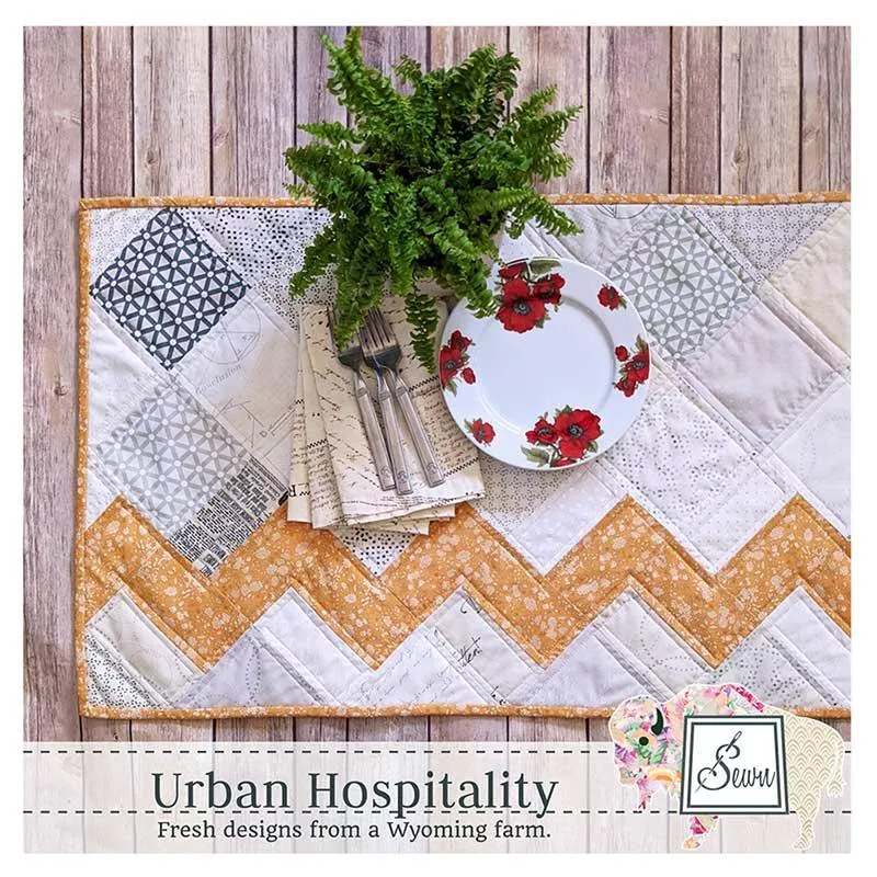 Urban Hospitality Table Runner Pattern