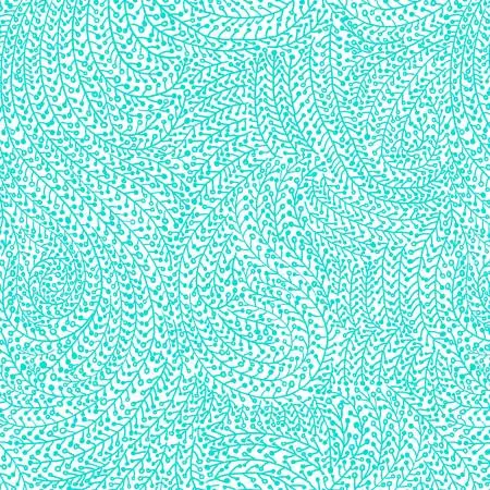 Vine Maze Aqua 108in Wide Back