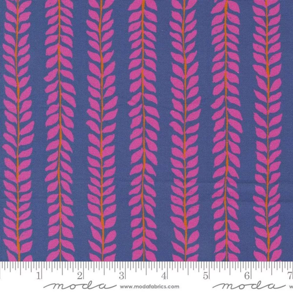 Vines Periwinkle by Crystal Manning