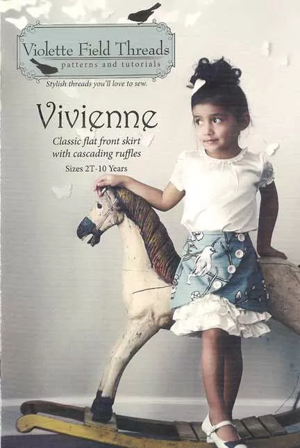 vivienne-flat-front-skirt-with-rufflesviolette-field-threads Vivienne - Flat Front Skirt with RufflesViolette Field Threads