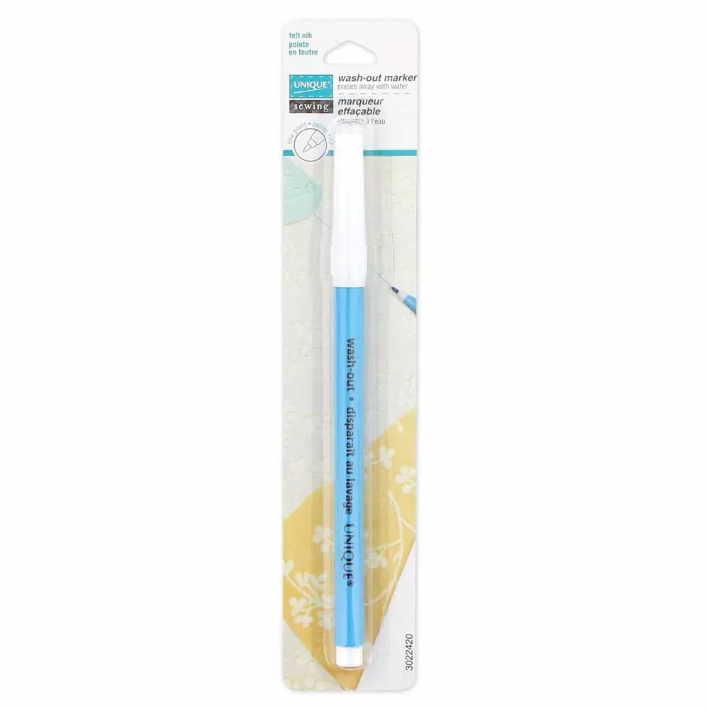 Washout Fine Point Marker - Light Blue - UNIQUE
