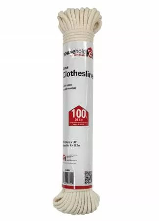 wdline-clothesline-polyester-reinforced-cotton-100ft WDLINE Clothesline Polyester Reinforced Cotton 100ft