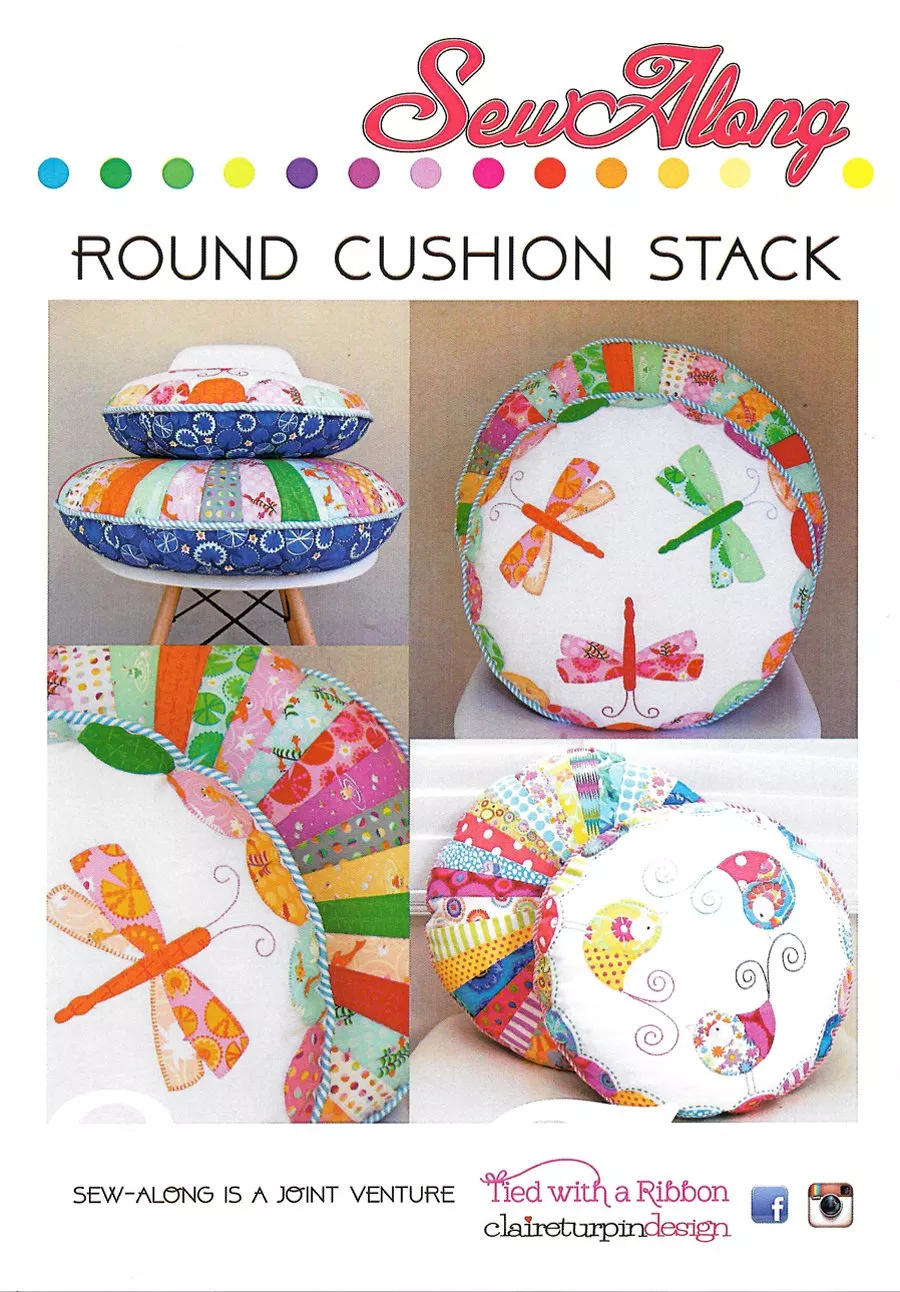 wedge-template-round-cushion-stacksew-along-cah005 Wedge Template for Round Cushion StackSew Along CAH005