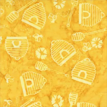 What's the Buzz, Beekeeper, Yellow, Batik 9194Q-7