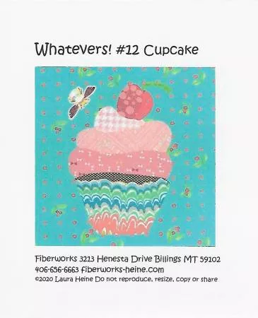 Whatevers #12 Cupcake Collage Pattern