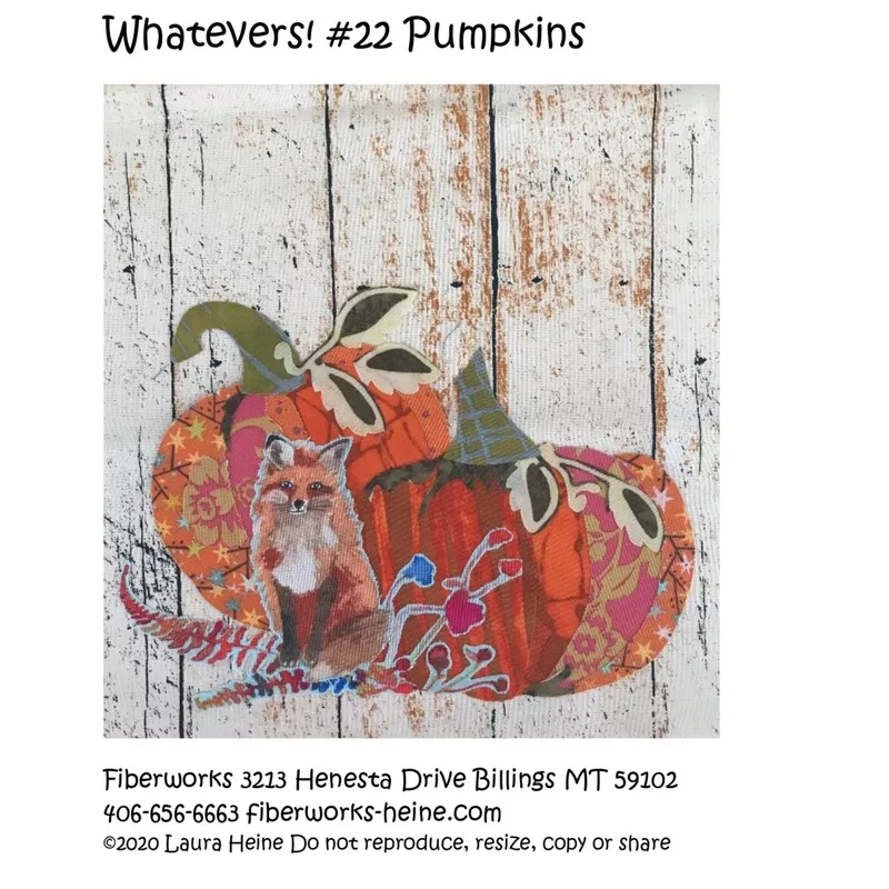 whatevers-22-pumpkins-collage-pattern-by-laura-heine Whatevers! #22 Pumpkins Collage Pattern by Laura Heine
