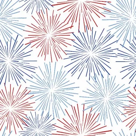White Fireworks
