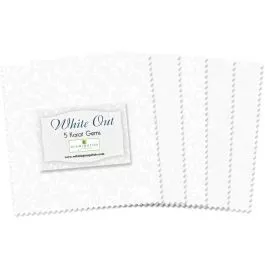 White Tone on Tone Charm Pack 507 12 507