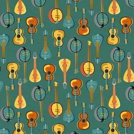 Windham Fabrics_Feeling Jazzy_Turquoise String Ensemble