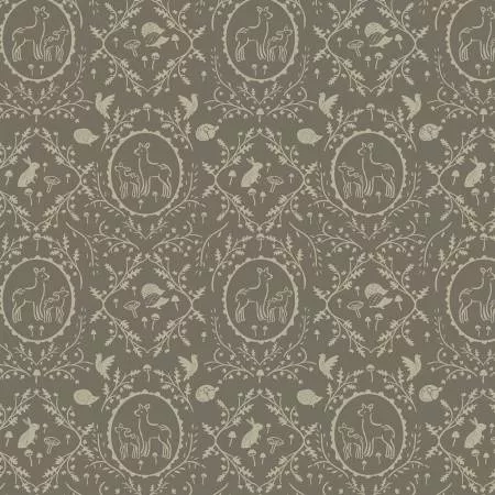 Windham Mushroom Dainty Damask