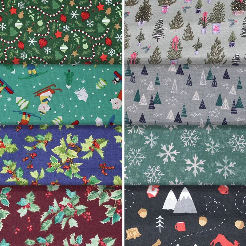 Winter Prints - 45" - 100% Cotton