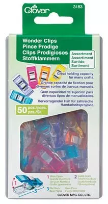 Wonder Clips 50 Count Assorted