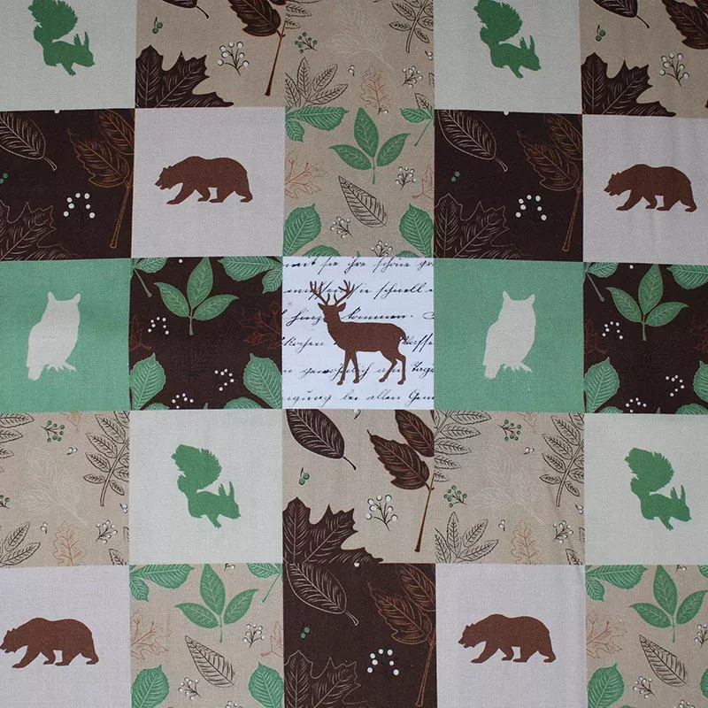 Woods Patch 1 - 45" - 100% cotton