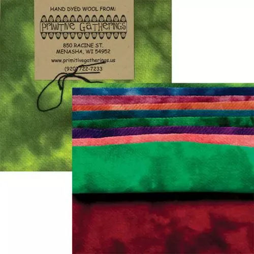 Wool 5″ Charm – Brights #2