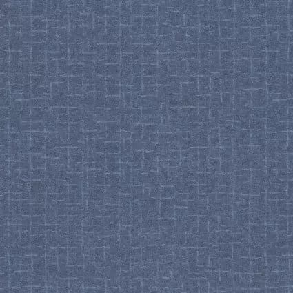 Woolies Flannel - Blue Crosshatch