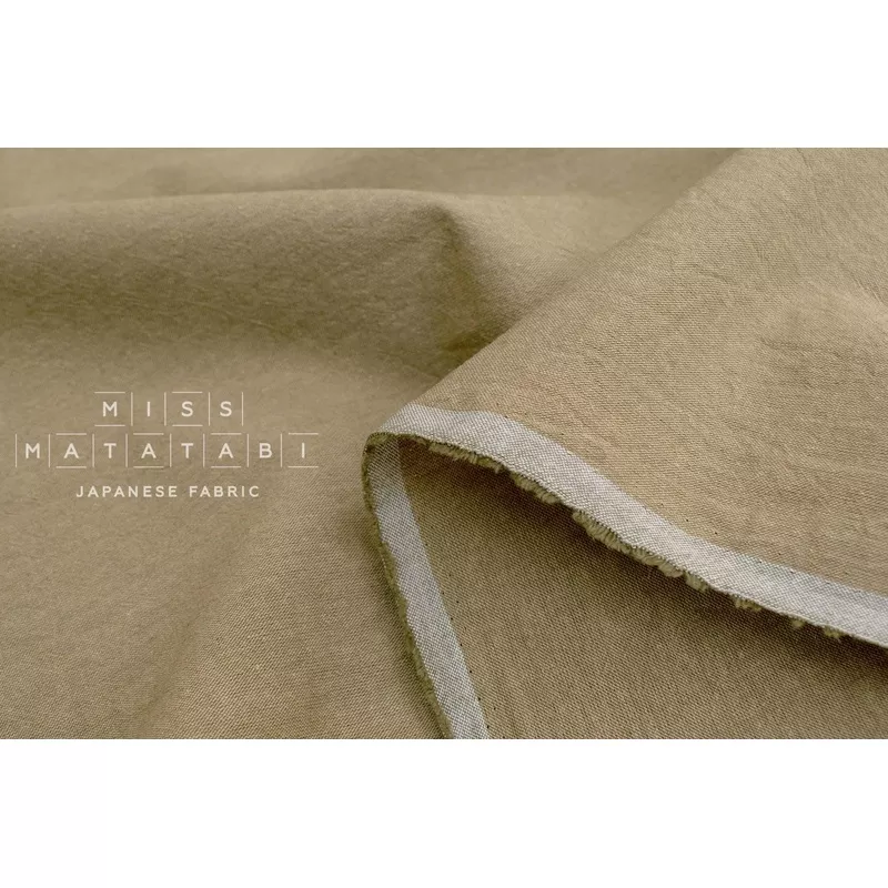 Yarn-Dyed Hinata Momen Solids – D