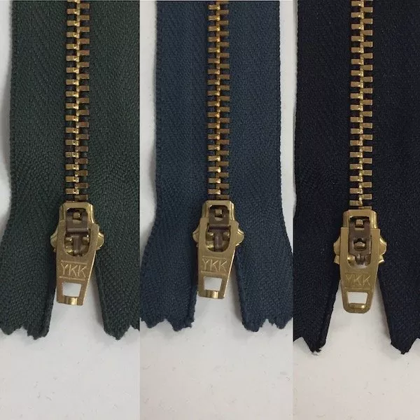 YKK Metal Zipper