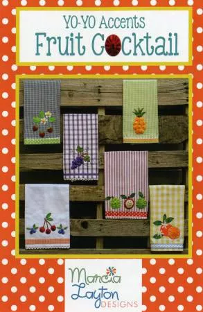Yo Yo Accents Fruit Cocktail Pattern