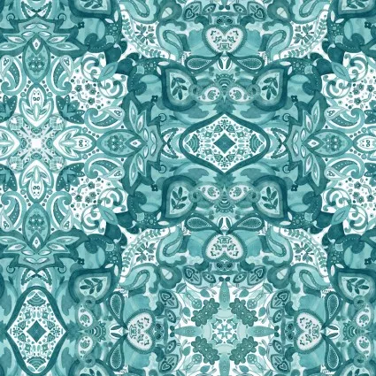 Zakaria Tiles Turquoise