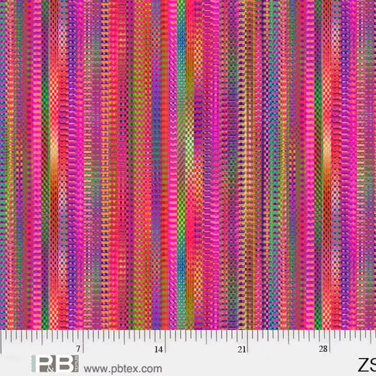 zipper-stripe-magent-108-wide-back-by-p-b-studio Zipper Stripe Magent 108" Wide Back by P&B Studio