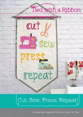 zzz deact CATR036 Cut Sew Press Repeat Pennant